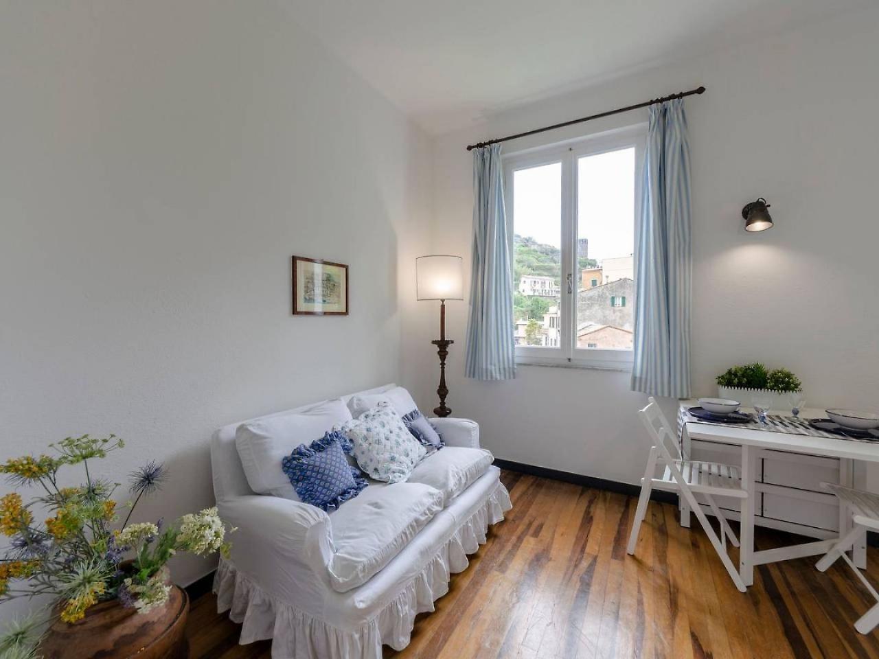 Апартаменти Joivy Lovely Apt For 2, With Terrace And Lovely View Вернацца Екстер'єр фото